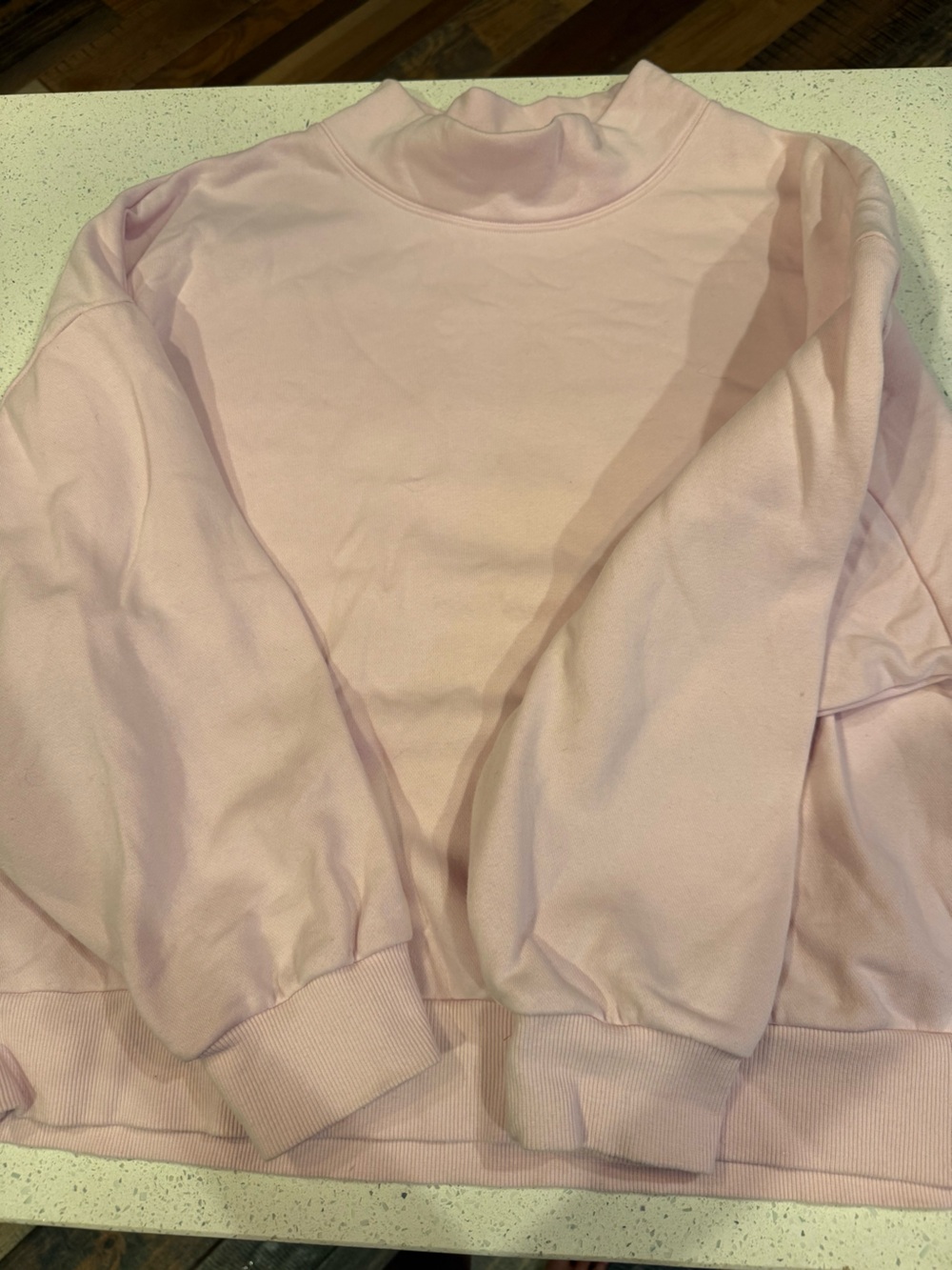 JoyLab Pink Crewneck Sweatshirt - Picture 4 of 4